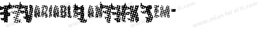 FZVariableLanTHK Sem字体转换